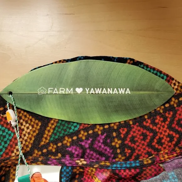 Farm Rio Yawanawa Stripes Long Sleeve Maxi Ankle Dress Red Brown Size Small New - Picture 11 of 13